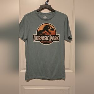 Jurassic Park Blue Graphic Tee
